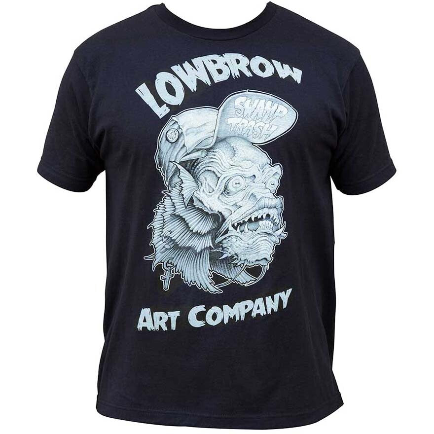 Lowbrow Art Swamp Trash Black Tee