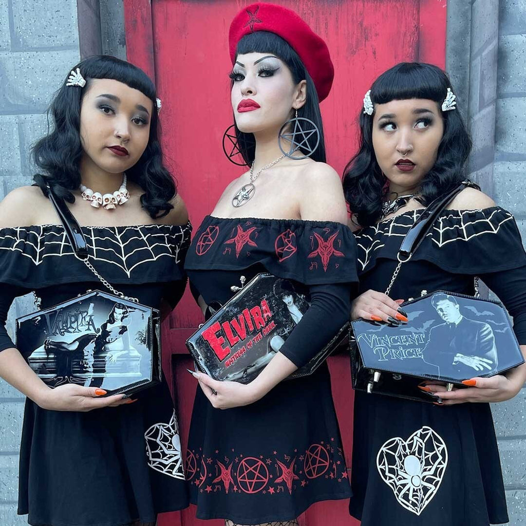 Kreepsville Vincent Price Kisslock Coffin Purse