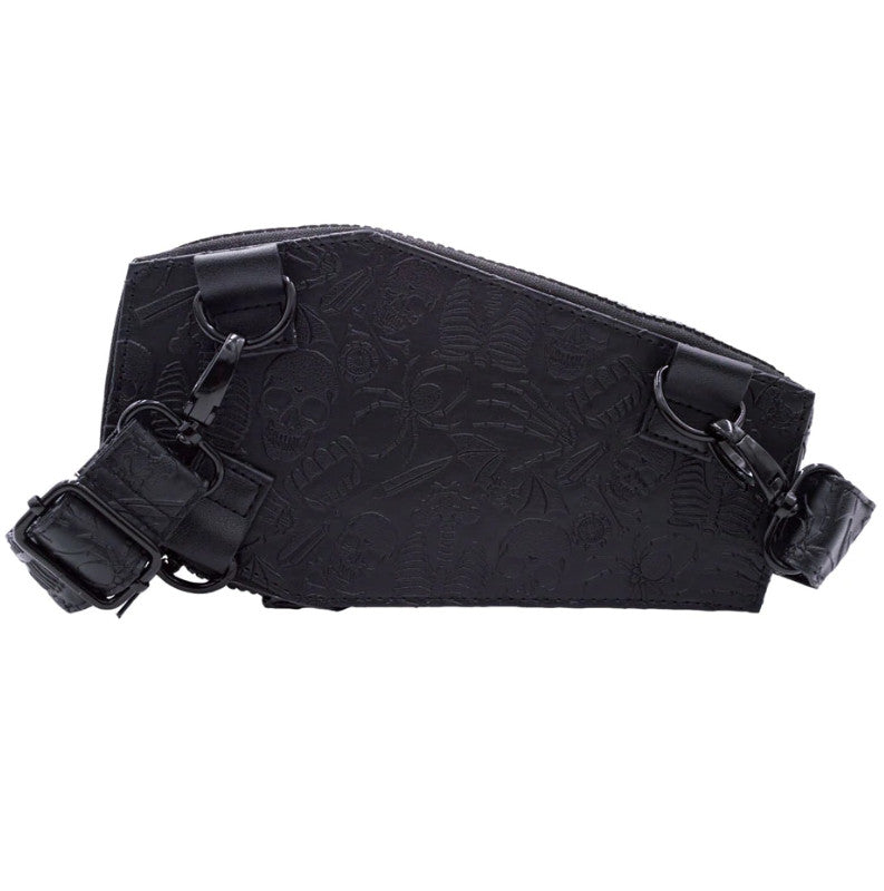 Kreepsville Coffin Hip Pouch Halloween Icons