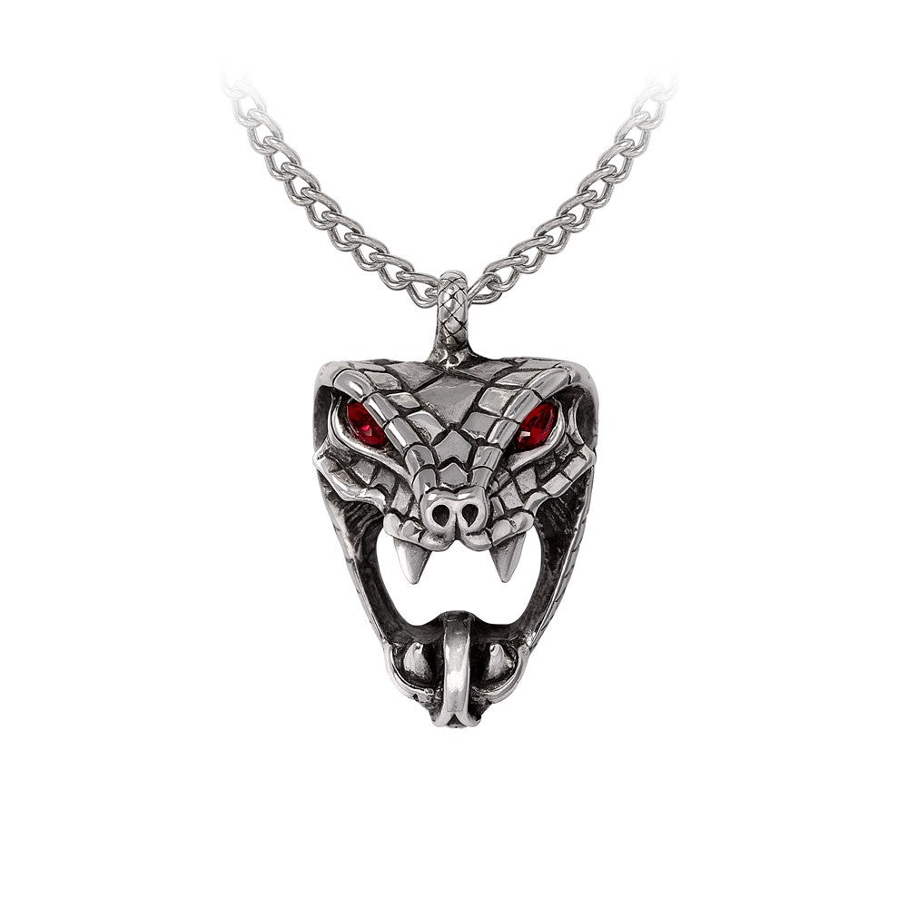 Alchemy Gothic Snake Bite Naeddre Necklace P1006