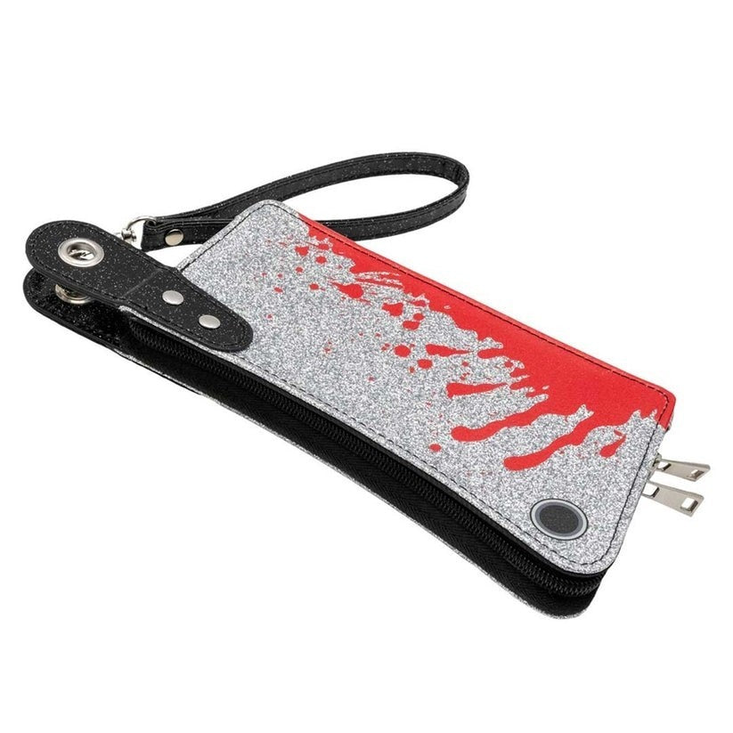 Kreepsville 666 Bloody Glitter Cleaver Clutch Purse Wallet Wristlet
