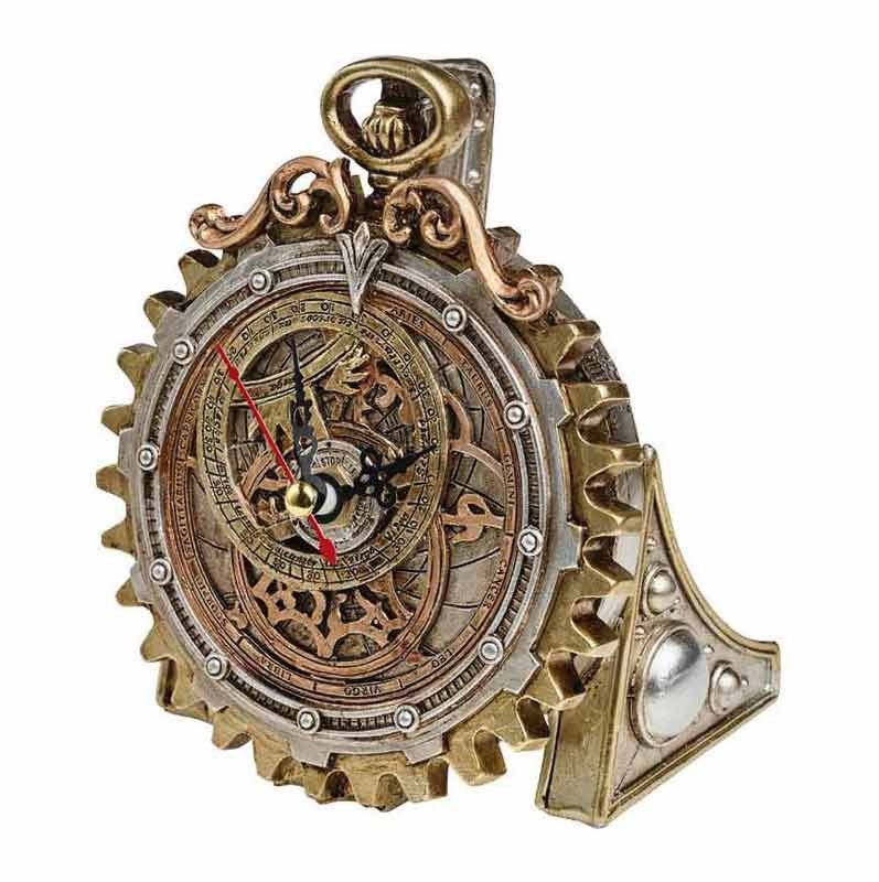 Alchemy Gothic Anguistralobe Steampunk Clock V50