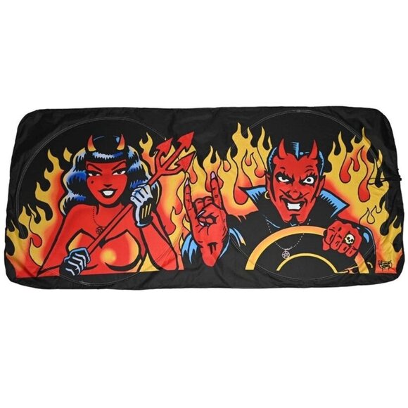 Kreepsville 666 Vince Ray Car Sun Visor Windshield Shade