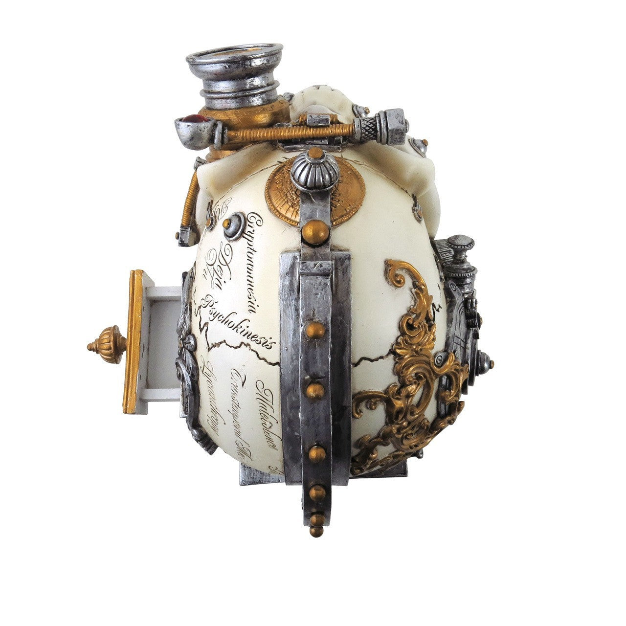 Alchemy Gothic Erasmus Darwin's Steam-Cerebrum Skull V4