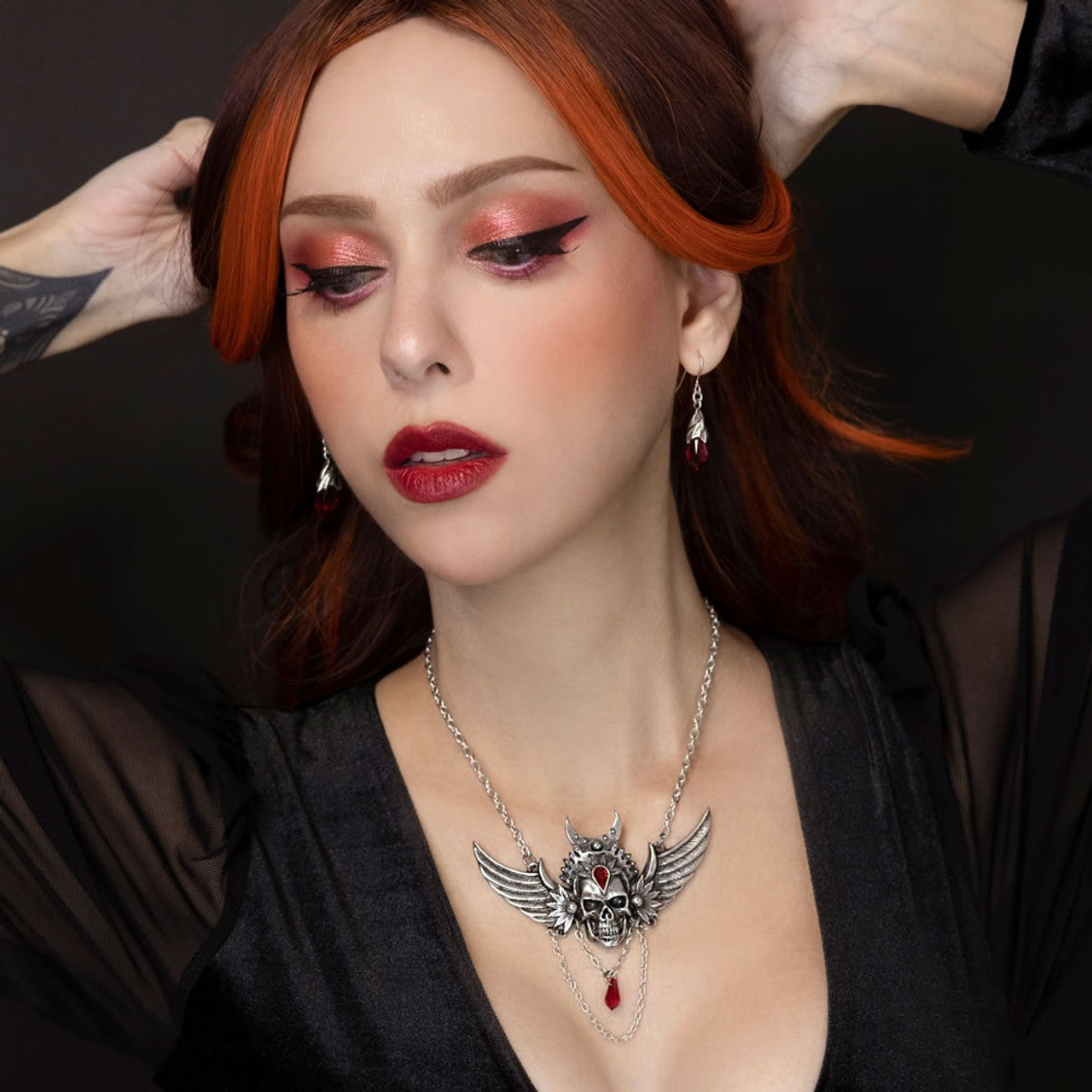 Alchemy Gothic Immortal Ayesha Necklace P1000