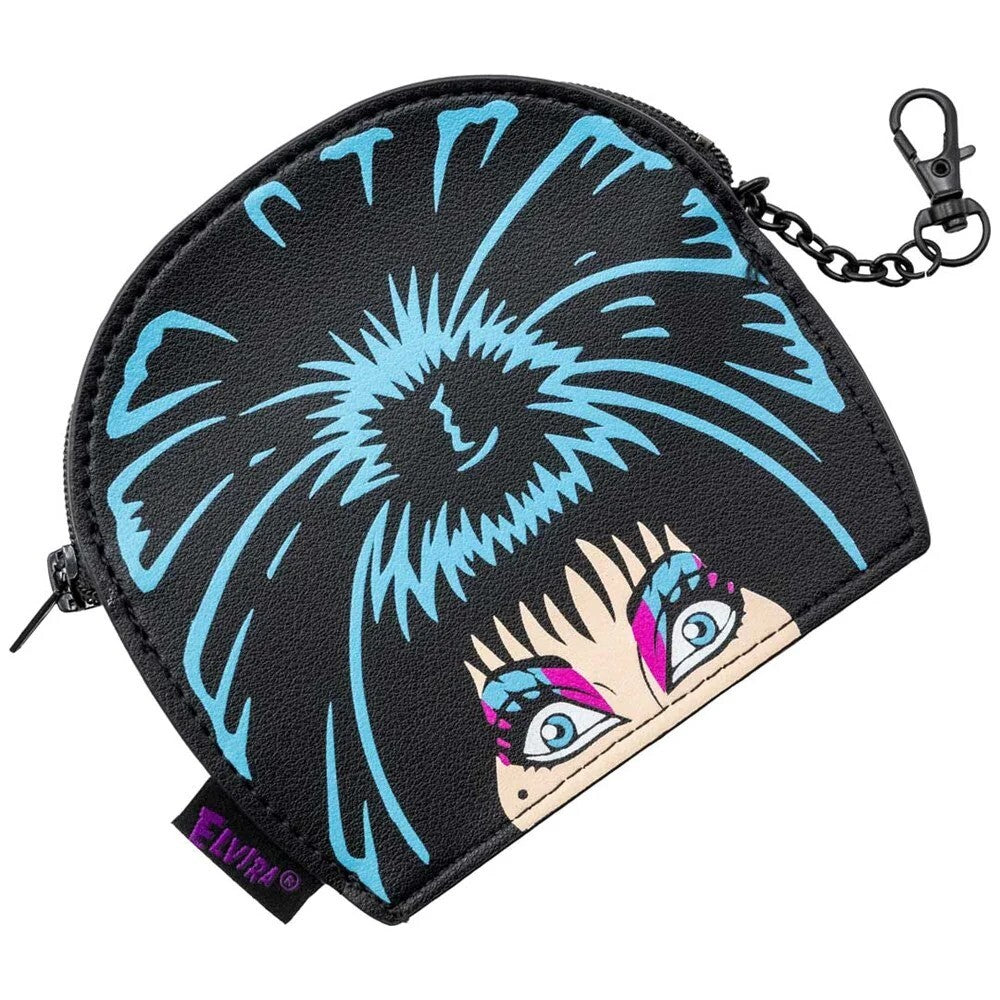 Kreepsville 666 Elvira Zip Pouch ID Cards Coin Wallet