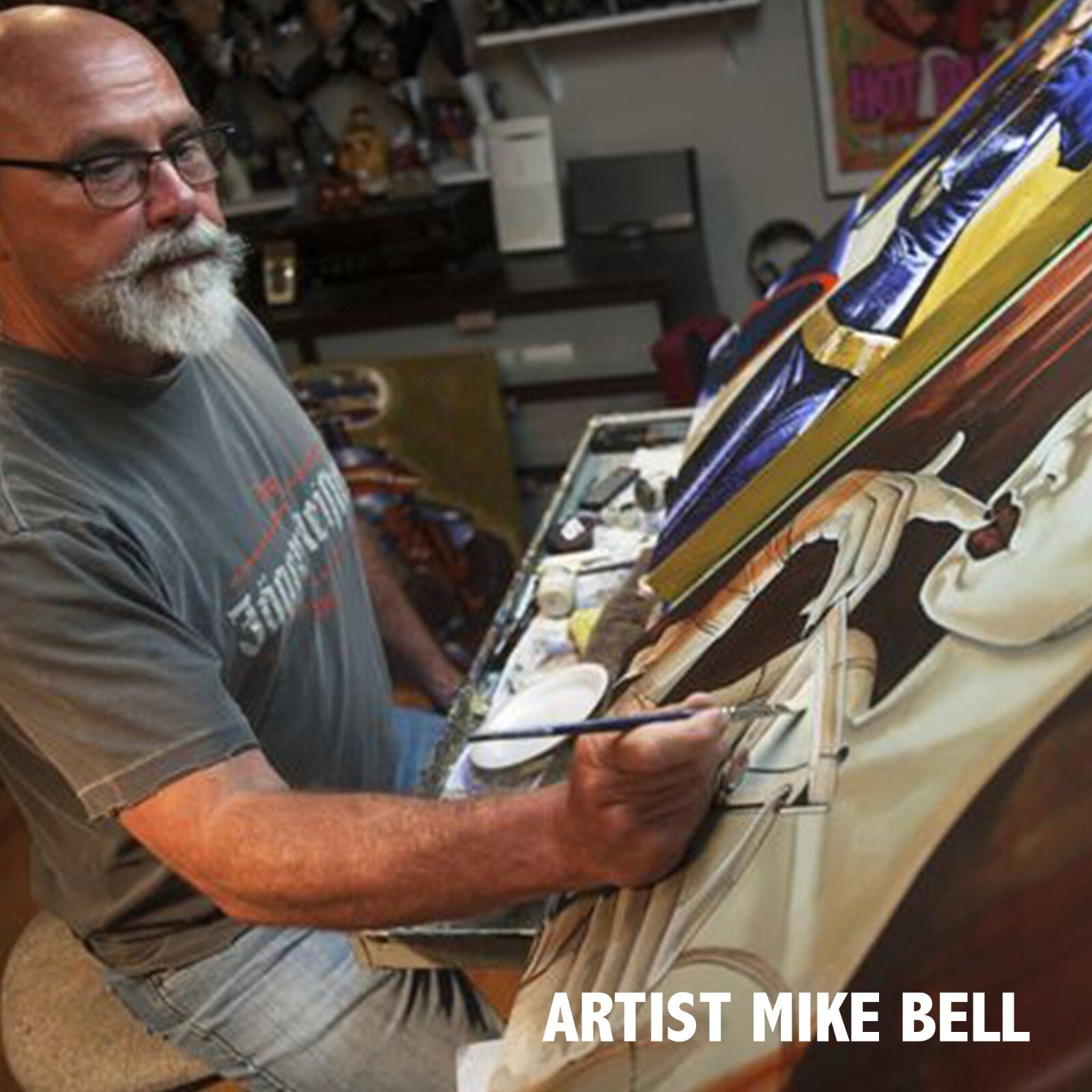 Lowbrow Art Jack Celebrates Black Tee