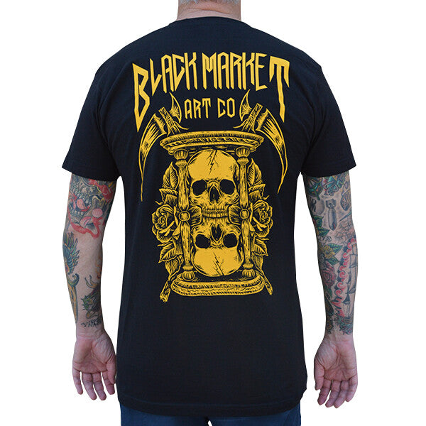 Black Market Art Times Up Hourglass Tee