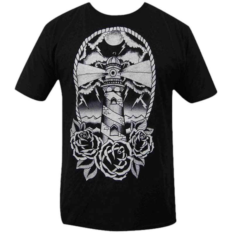 Black Market Art Light House Nautical Tee