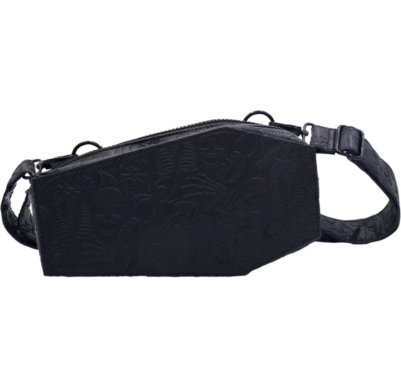 Kreepsville Coffin Hip Pouch Halloween Icons