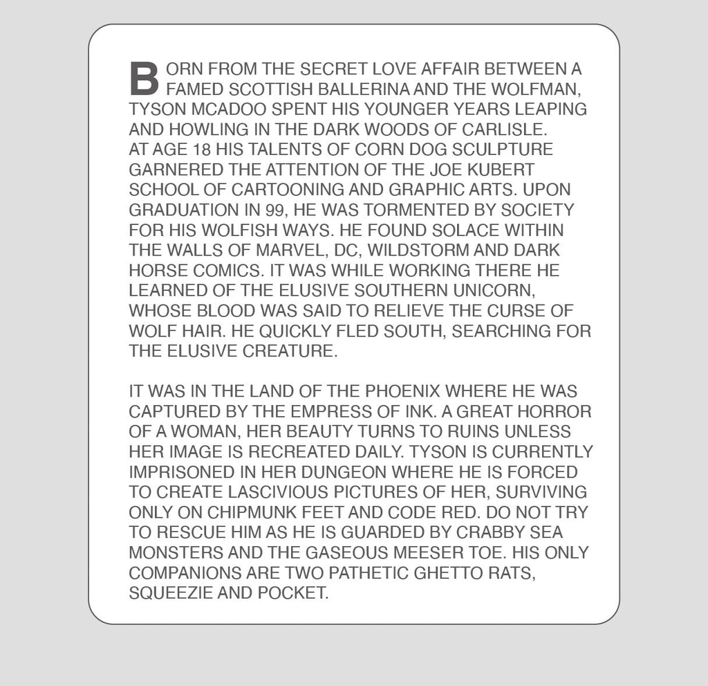 Lowbrow Art Hot in the Kitchen Cream Tee