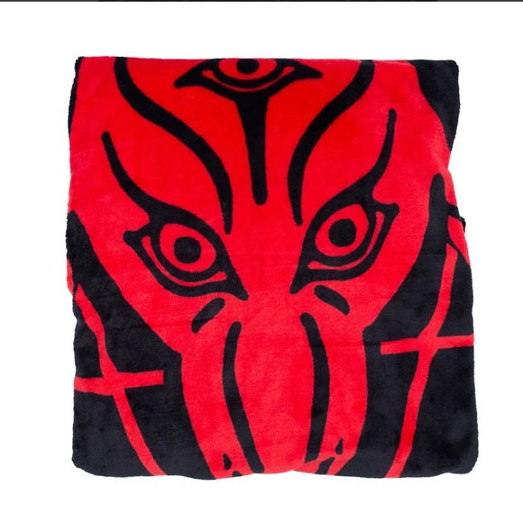 Kreepsville 666 Satanic Circle Baphomet Super Soft Throw
