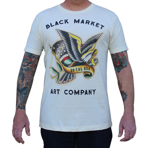 Black Market Art American Eagle Tattoo Tee