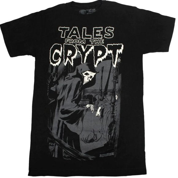Kreepsville 666 Tales From The Crypt Black Tee