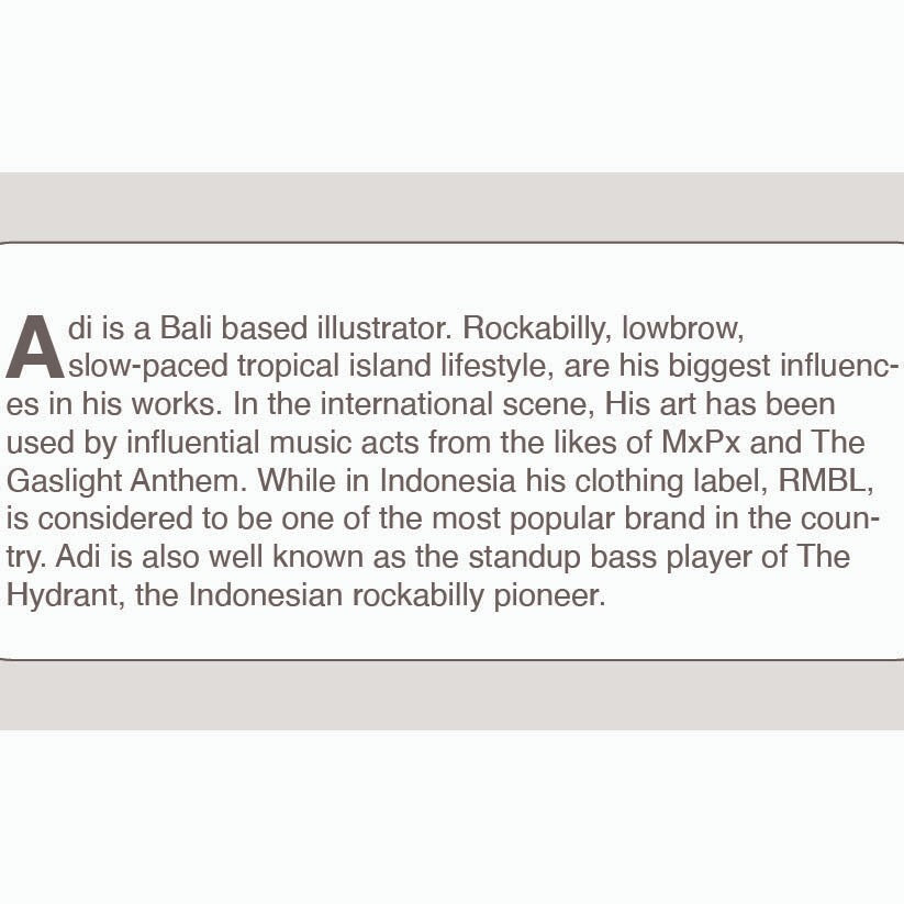 Black Market Art Tattooed Mean Mouse Tee