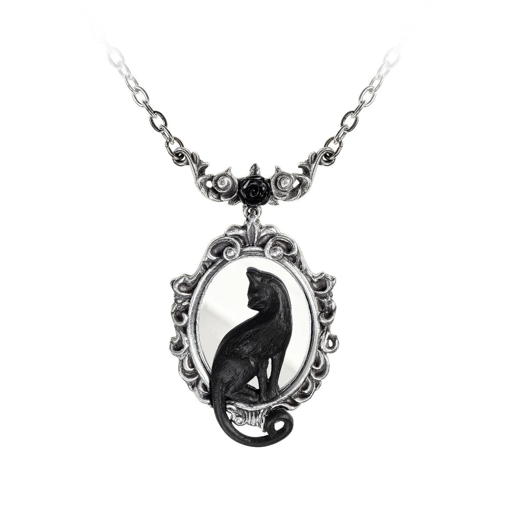 Alchemy Gothic Feline Felicity Cat Pendant P895