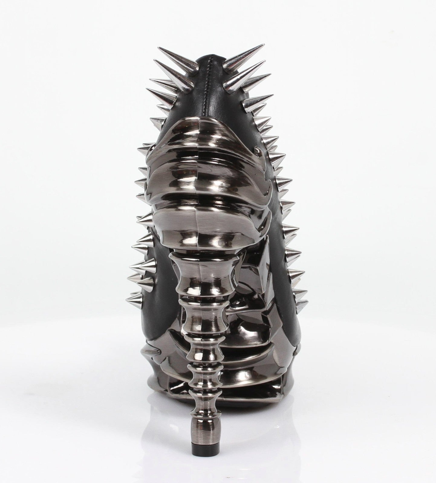 Hades ZETTA Spiked Black Pumps Spikes High Molded Heels 6-11