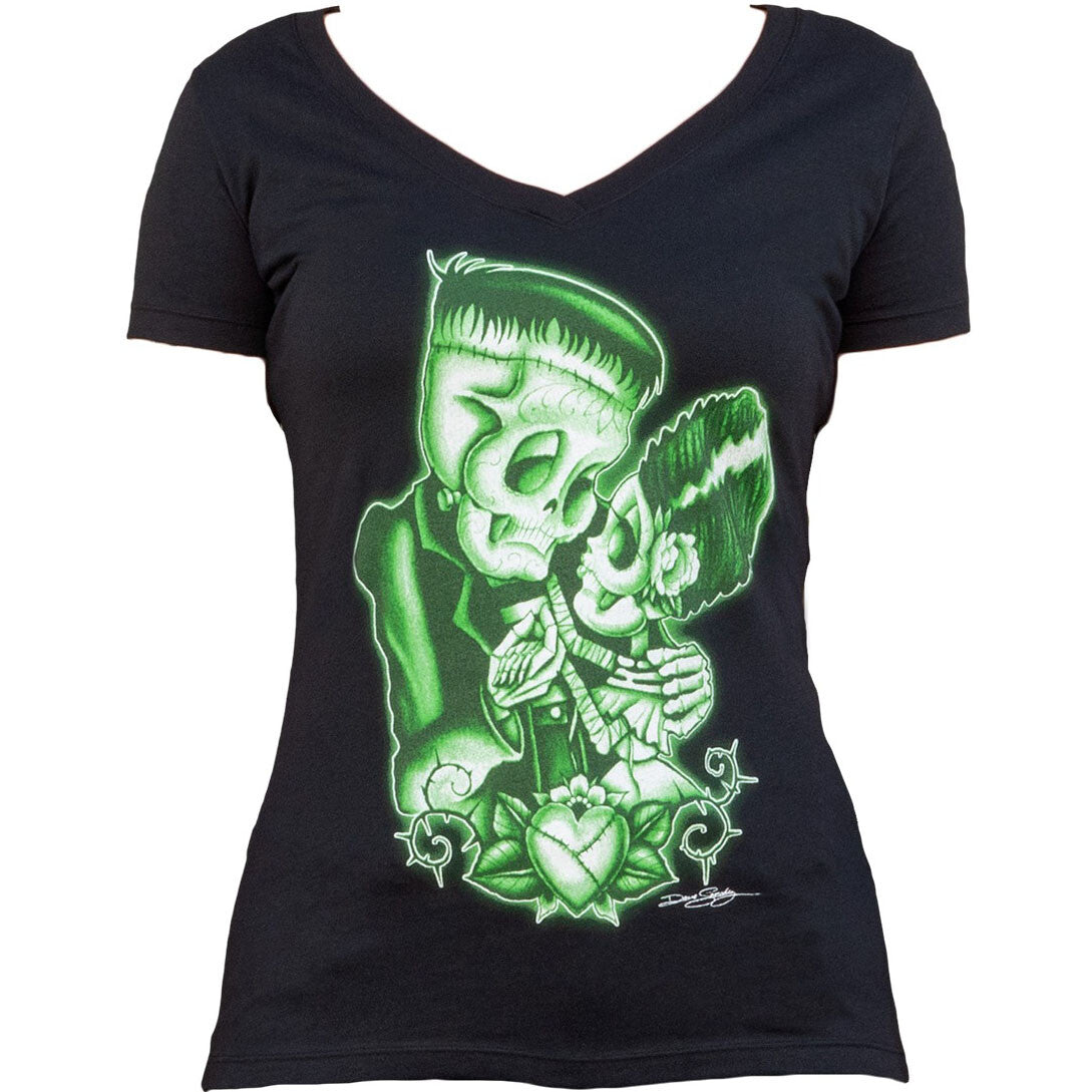 Black Market Art Strange Love Frankenstein Bride Tee