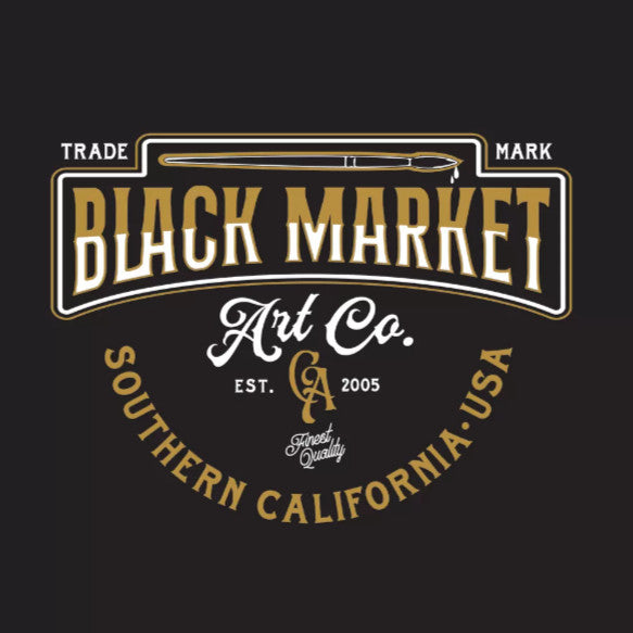 Black Market Art Trademark Tattoo Tee