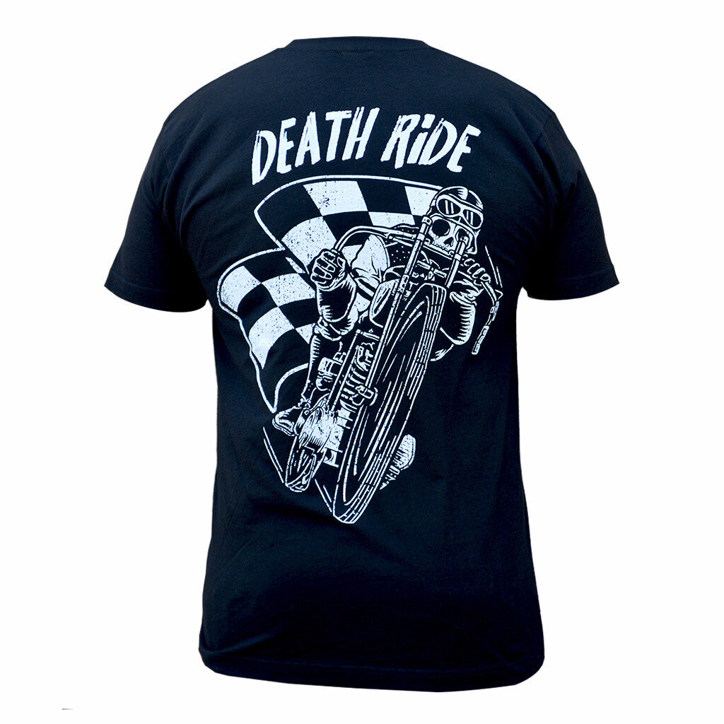 Black Market Art Death Ride Biker Tee