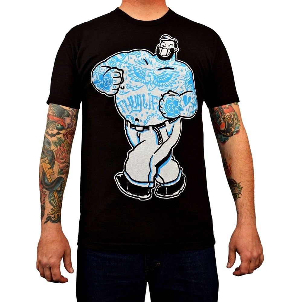 Lowbrow Art Thug Life Bluto Black Tee