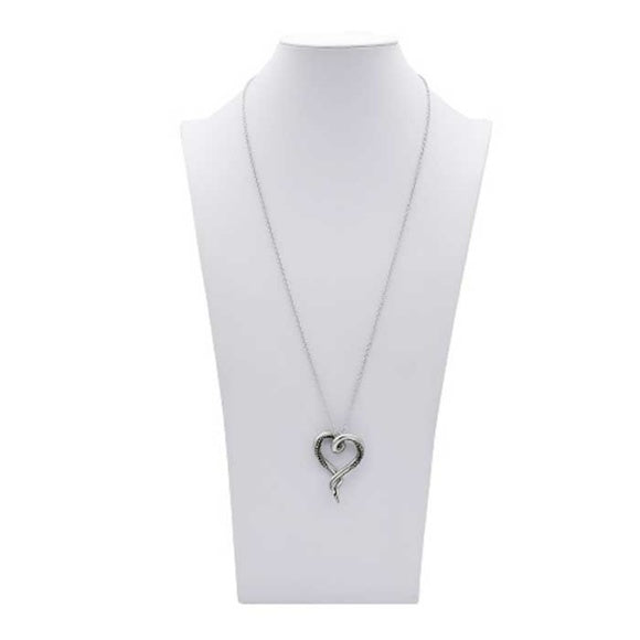 Controse Sea Lover Octopus Heart Stainless Steel Necklace