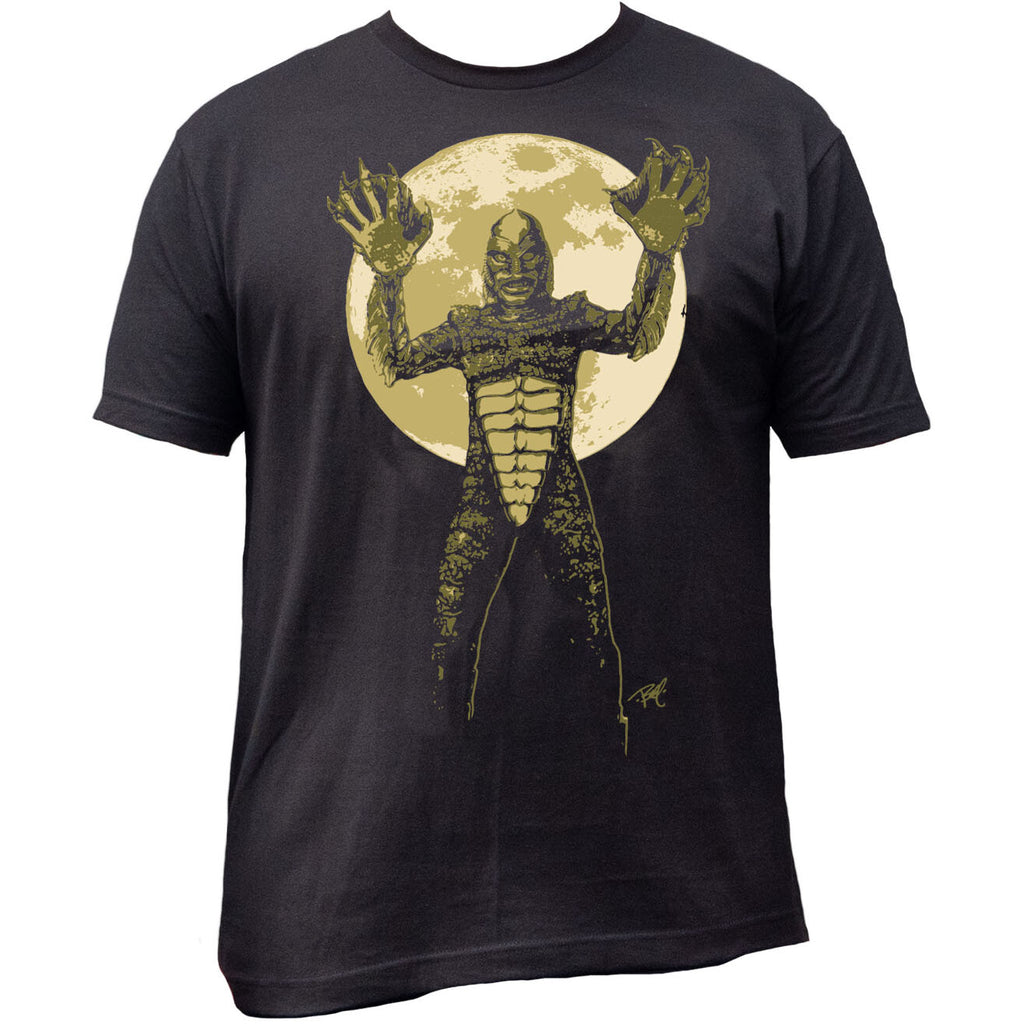 Lowbrow Art The Creature Black Tee