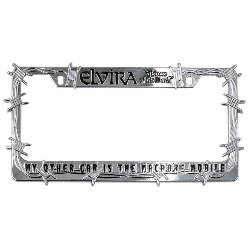 Kreepsville 666 Elvira Mobile Macabre License Plate Frame