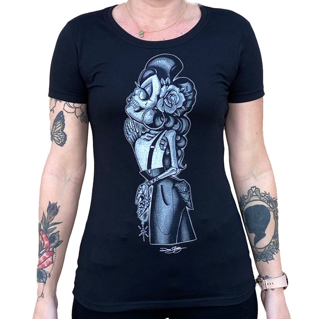 Black Market Art Rosie Chicana Skeleton Tee
