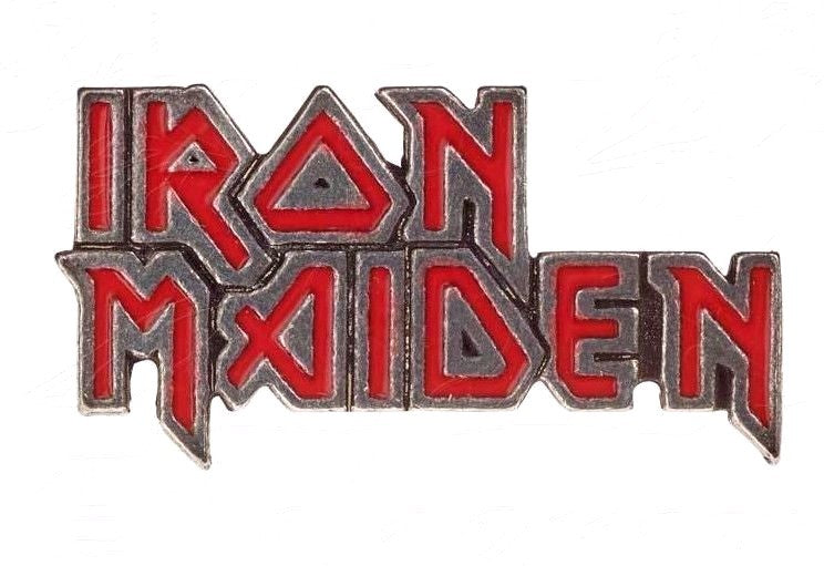 Alchemy Gothic Iron Maiden Licensed Band Logo Pin PC505