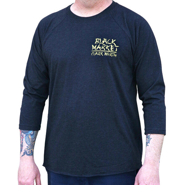 Black Market Art Rise Above Raglan Tee