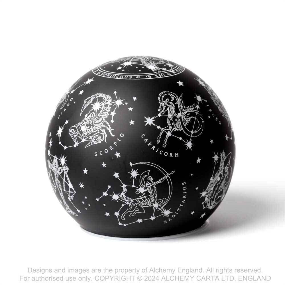 Alchemy Gothic Astrology Sign Symbols LED Globe Light LED2