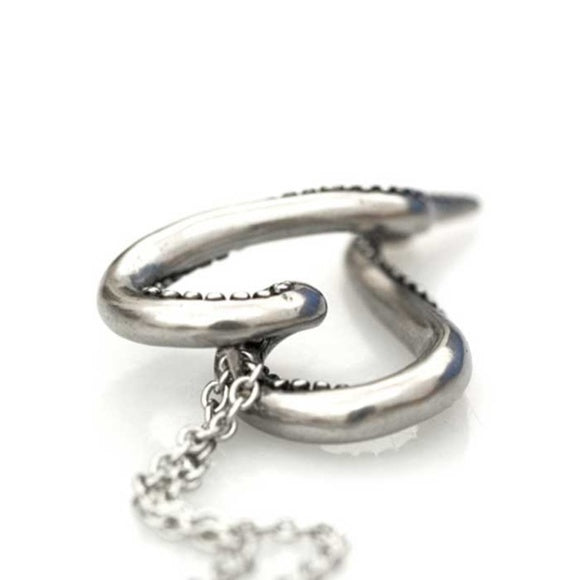 Controse Sea Lover Octopus Heart Stainless Steel Necklace