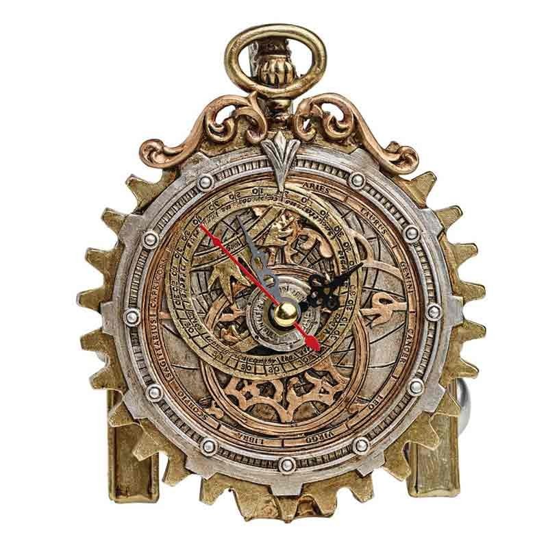 Alchemy Gothic Anguistralobe Steampunk Clock V50