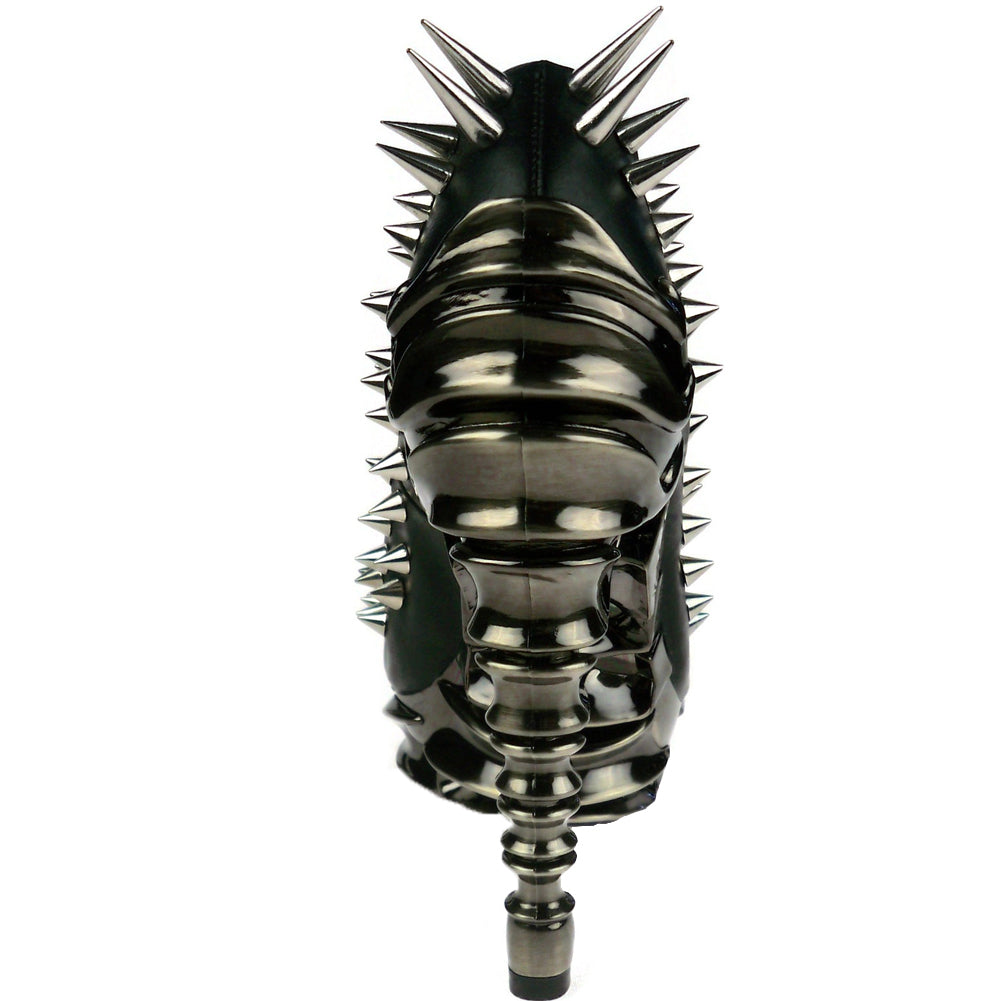 Hades ZETTA Spiked Black Pumps Spikes High Molded Heels 6-11