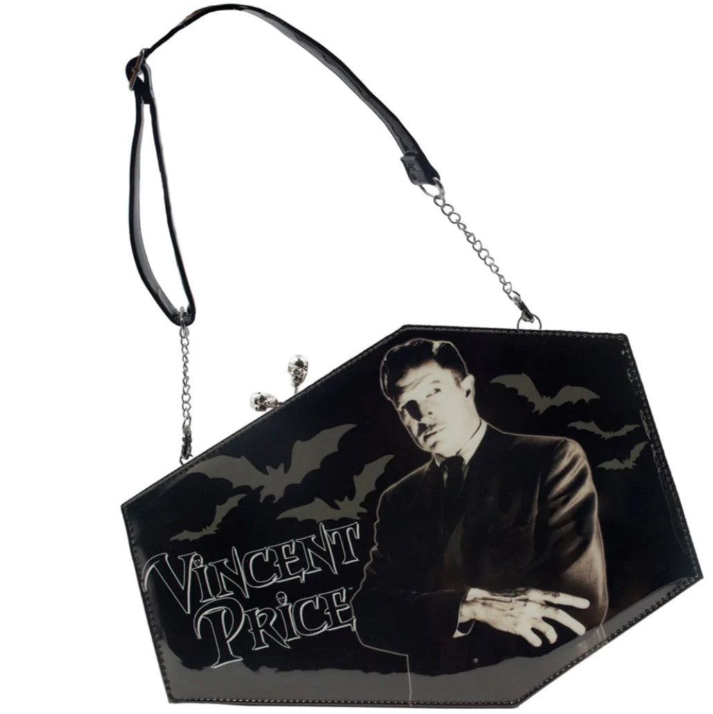Kreepsville Vincent Price Kisslock Coffin Purse