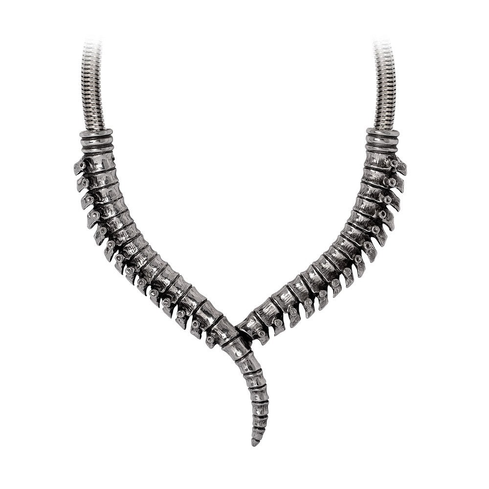 Alchemy Gothic Thoracic Spine Collar Necklace P1007