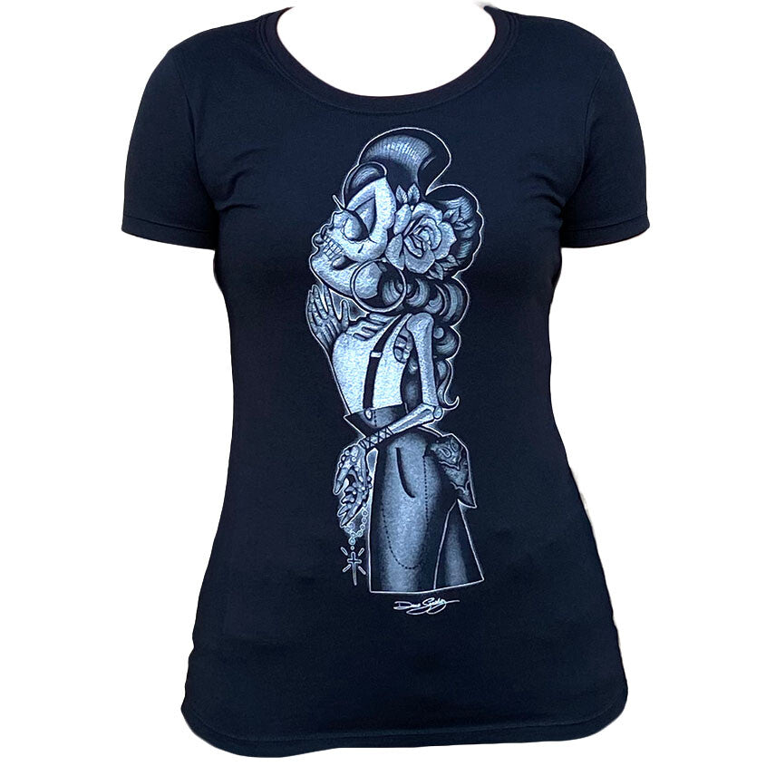 Black Market Art Rosie Chicana Skeleton Tee