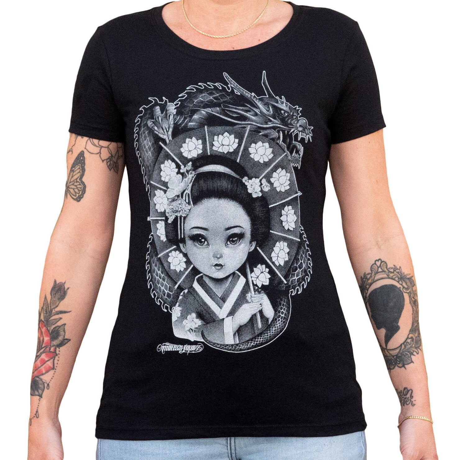 Black Market Art Lil Geisha Tee