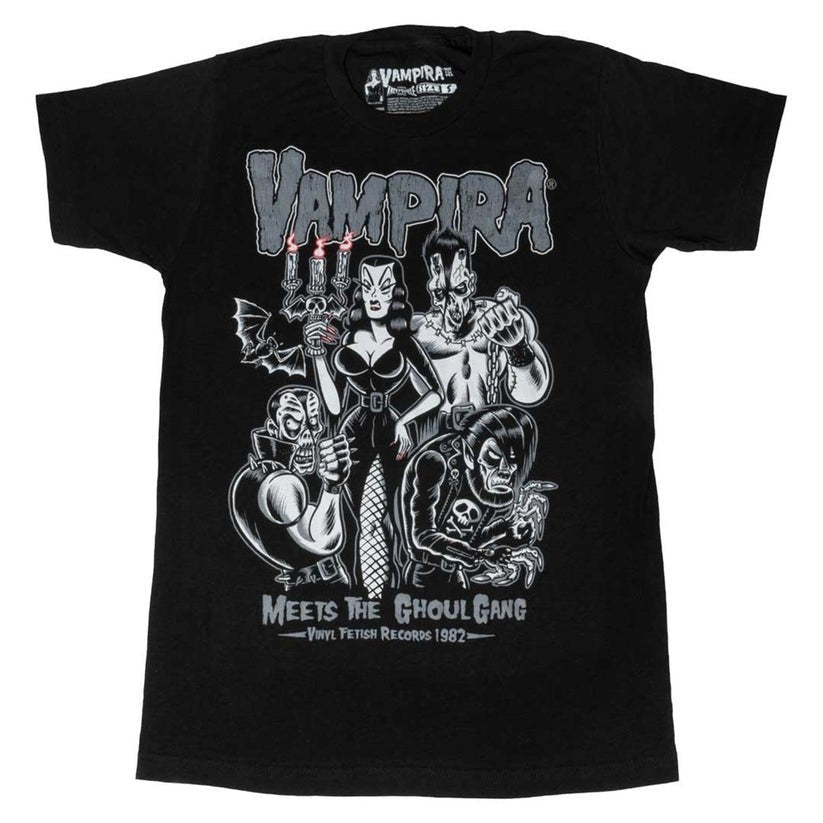 Kreepsville Vampira Meets Ghoul Gang Tee