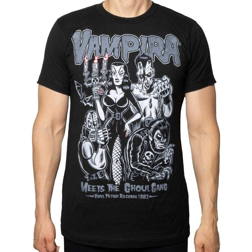 Kreepsville Vampira Meets Ghoul Gang Tee