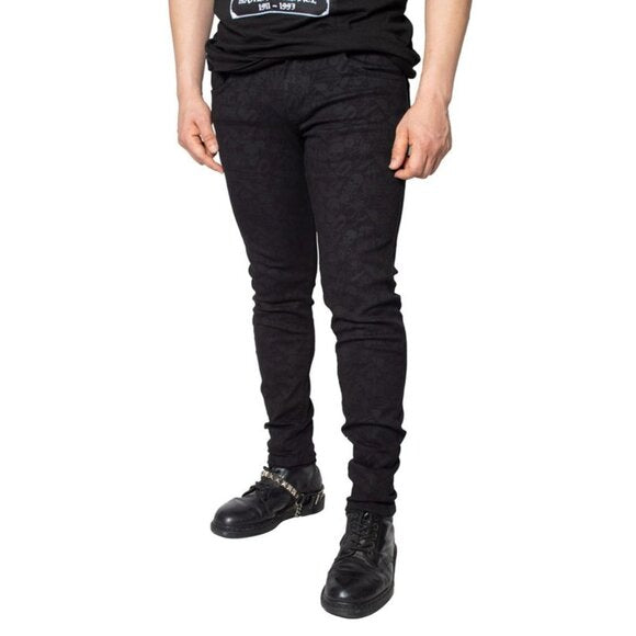 Kreepsville 666 Men's Halloween Icons Stretch Jeans