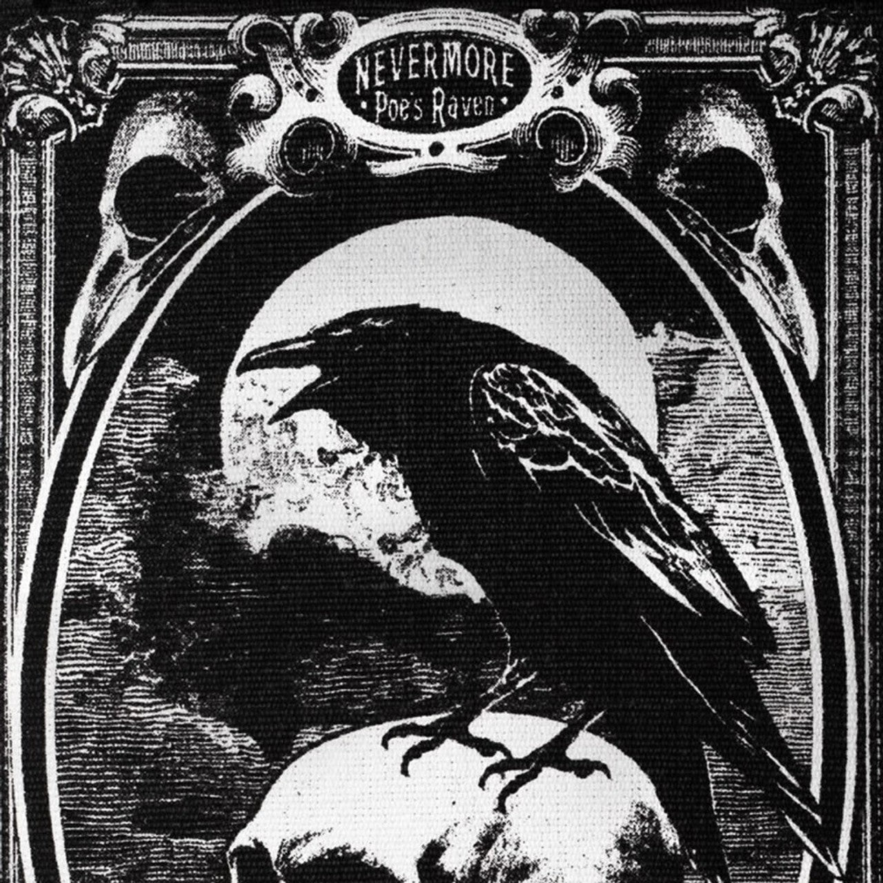 Alchemy Gothic Poe's Black Raven Area Rug 38X20" RUG4