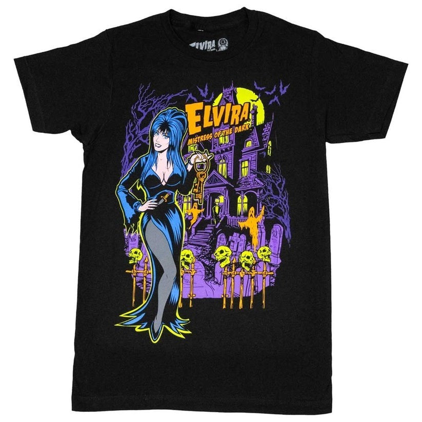 Kreepsville Elvira Haunted House Carnival Tee