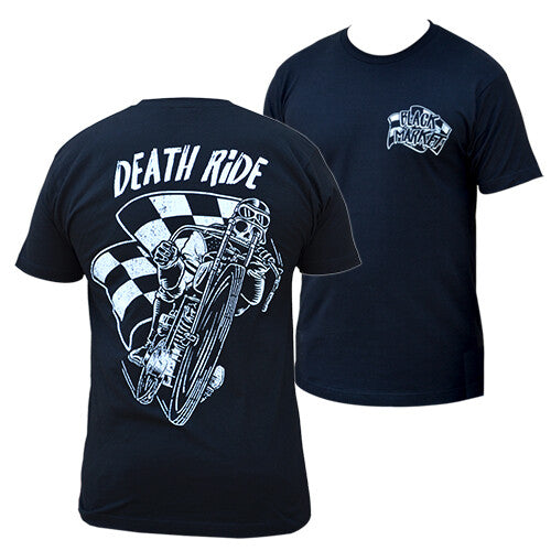 Black Market Art Death Ride Biker Tee