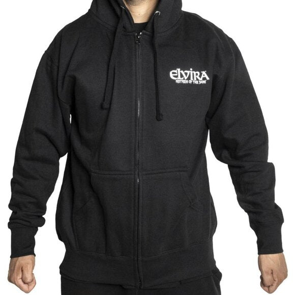 Kreepsville 666 Elvira Classic Logo Black Hoodie