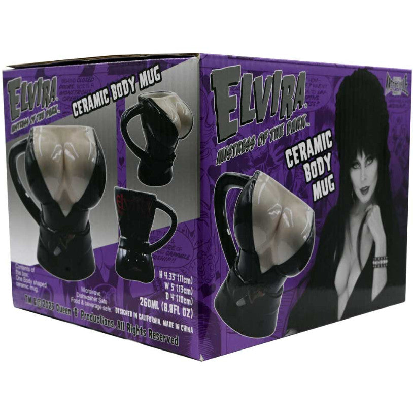 Kreepsville 666 Elvira Mistress of the Dark Ceramic Mug