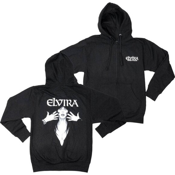Kreepsville 666 Elvira Classic Logo Black Hoodie