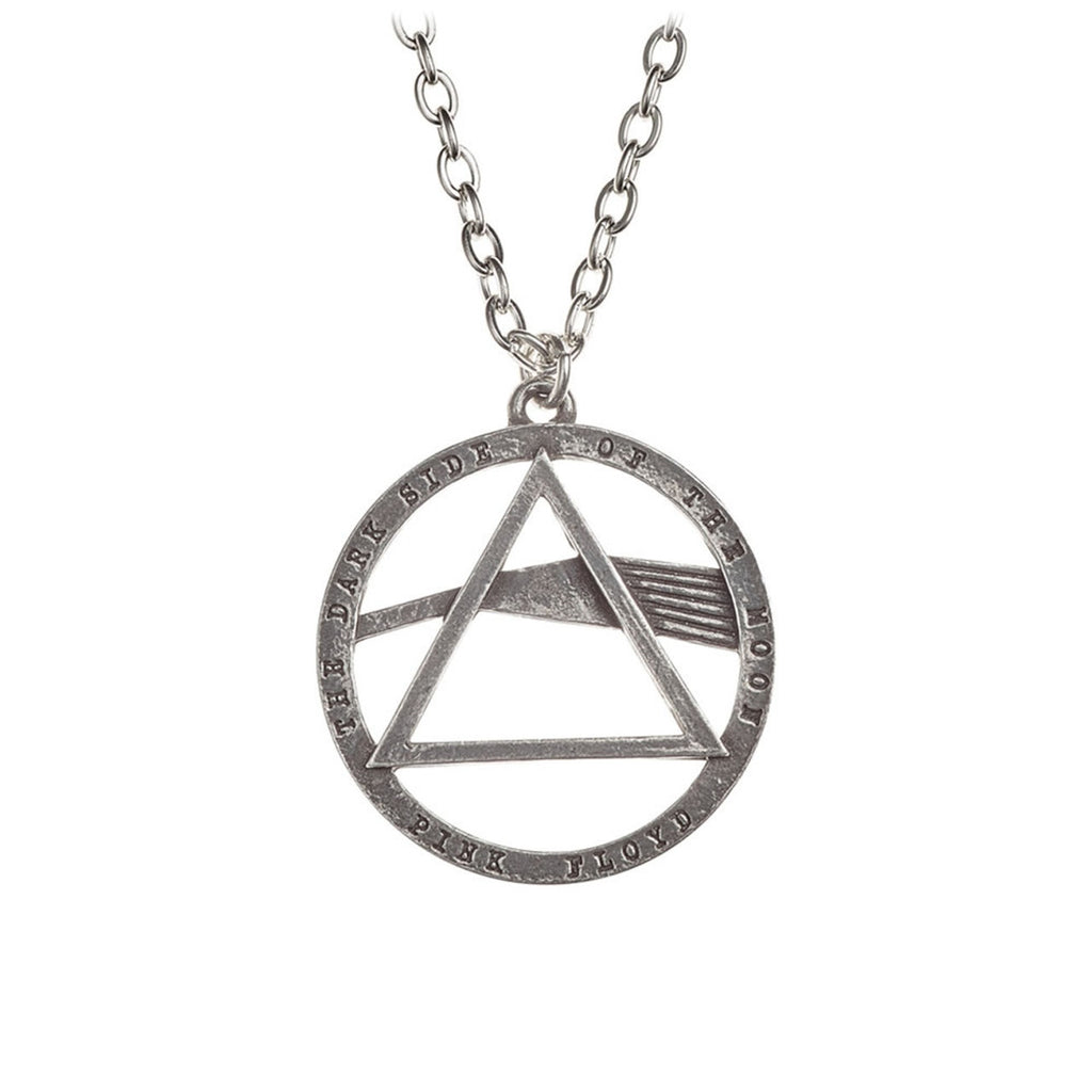 Alchemy Gothic Pink Floyd Dark Side of the Moon Prism Pendant PP506