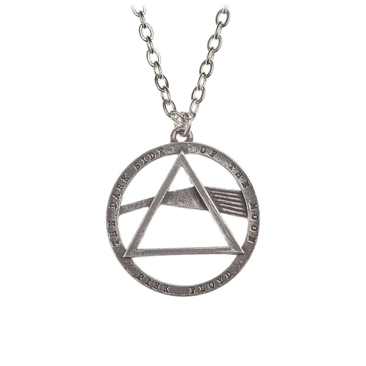 Alchemy Gothic Pink Floyd Dark Side of the Moon Prism Pendant PP506